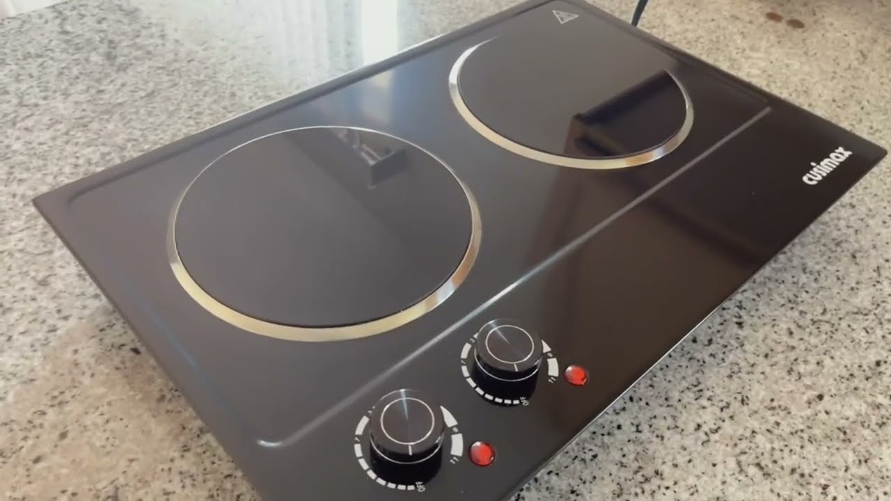 CUSIMAX Double Burner, 1800W Ceramic Electric Hot Plate for Cooking Review