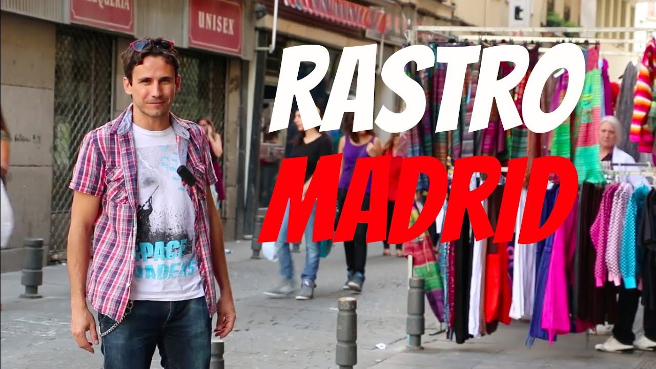 Mercado del Rastro en Madrid