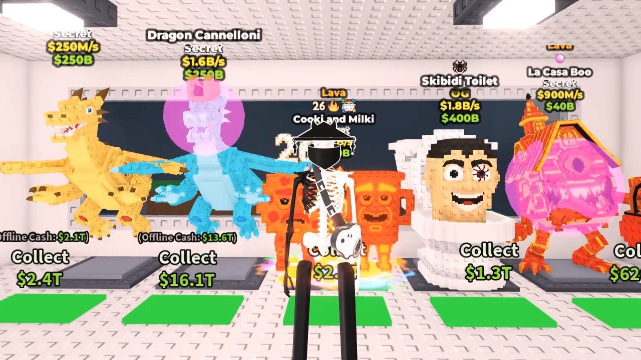 ROUBANDO EM SERVIDORES PUBLICOS 15 - STEAL A BRAINROT