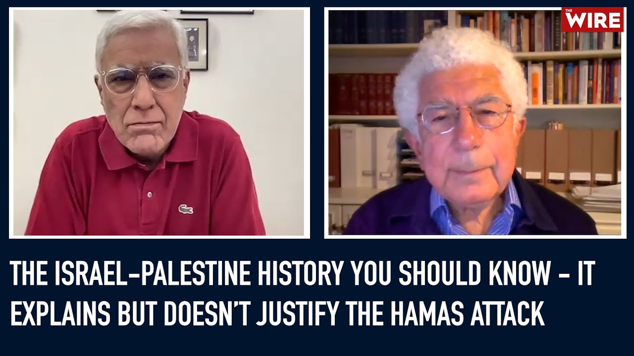 Avi Shlaim on Israel-Palestine History You Should Know—It Explains but Doesn’t Justify Hamas Attack