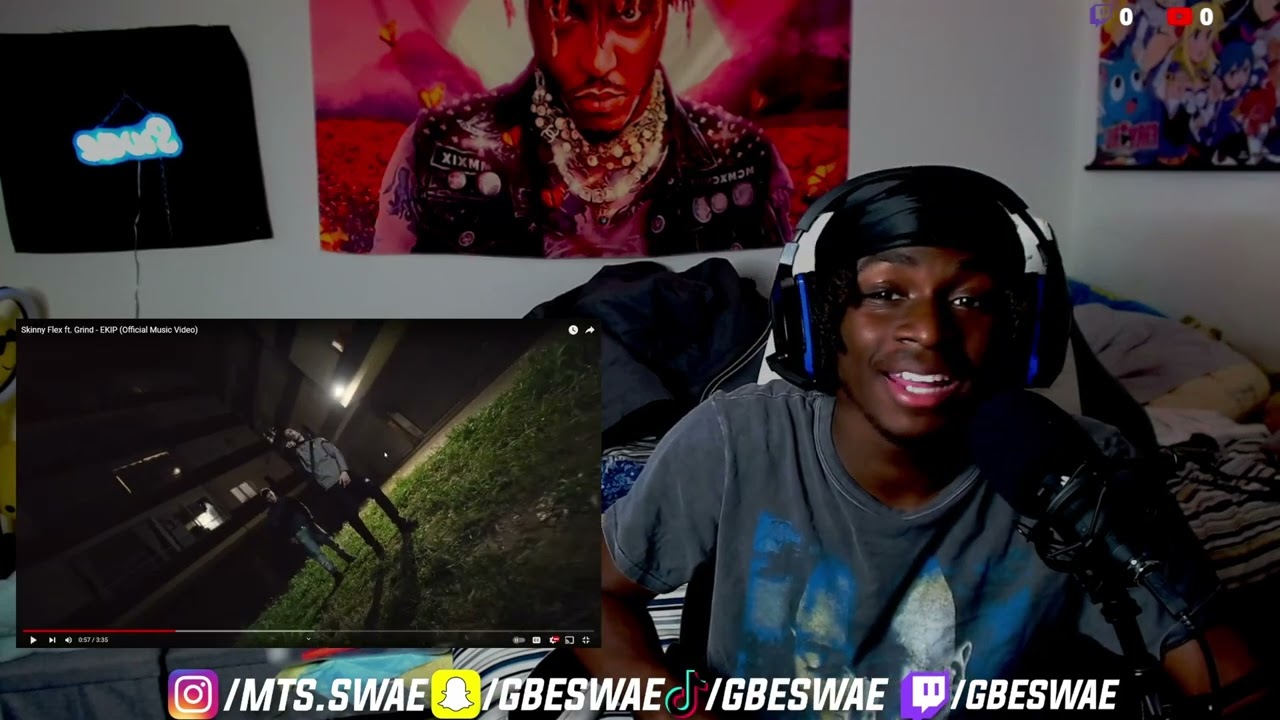 Skinny Flex ft. Grind - EKIP (Official Music Video) [Reaction]