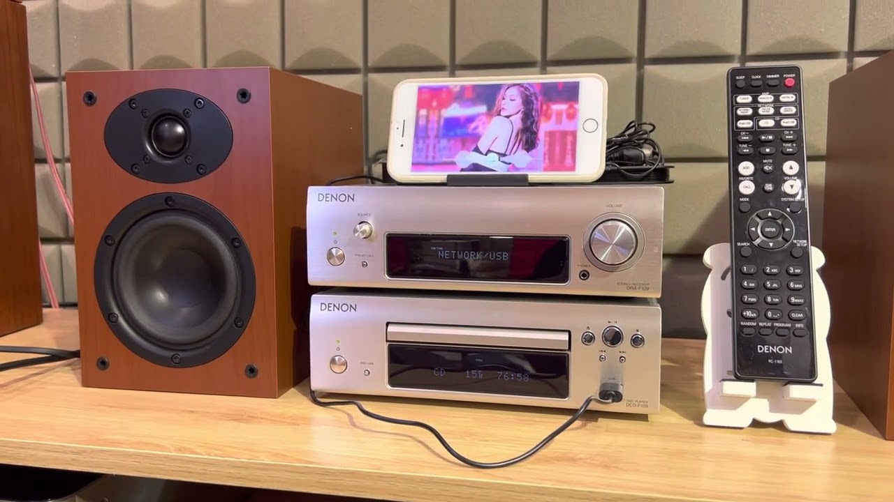 😍 Denon F109 đẹp mỹ mãn xách tay Nhật điện 100v. Chốt về Hà Nội
