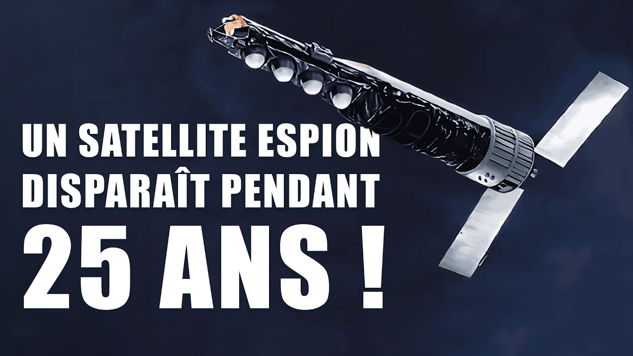 Un SATELLITE ESPION PERDU depuis 25 ans RÉAPPARAÎT ! Documentaire espace 2024