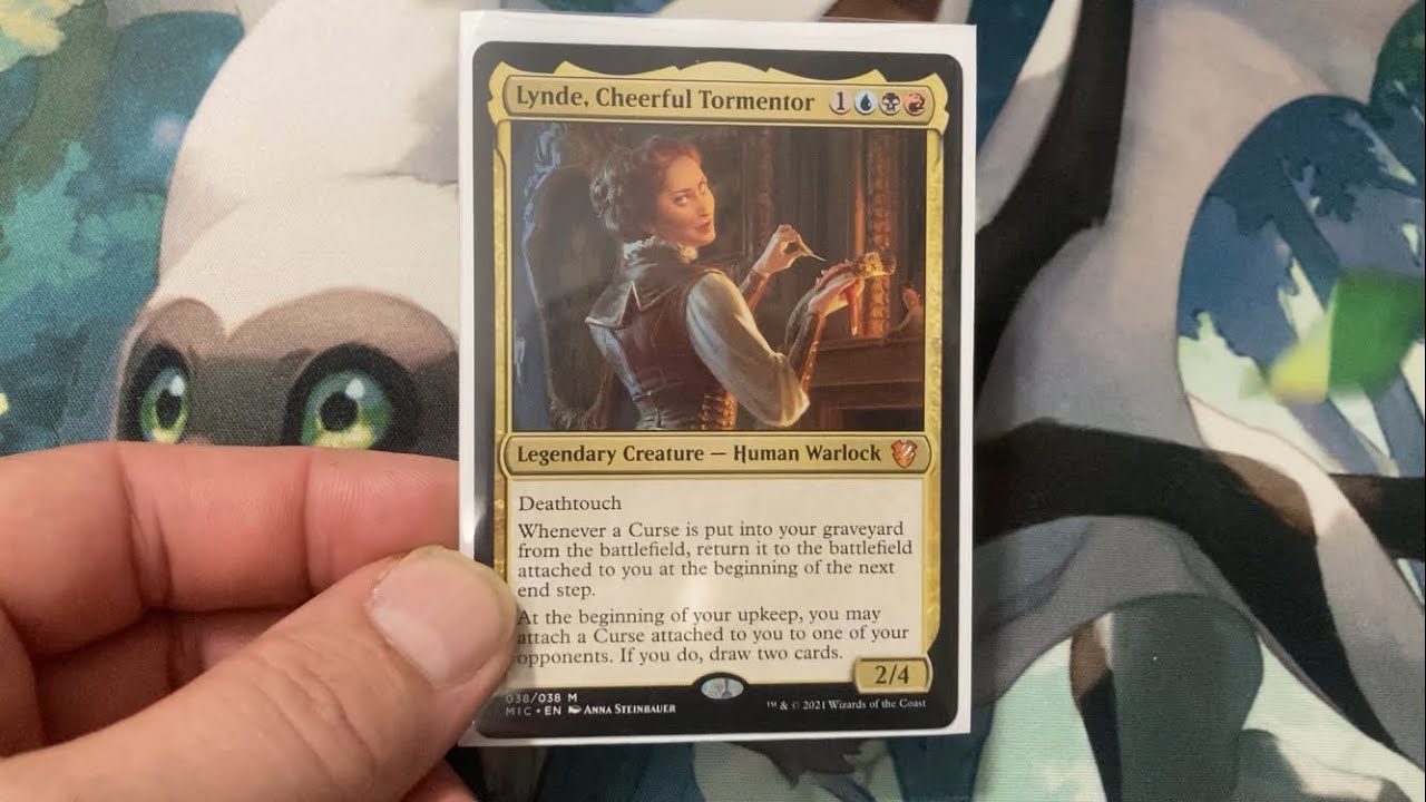 My MTG - Curse (Lynde Cheerful Tormentor) Commander deck 