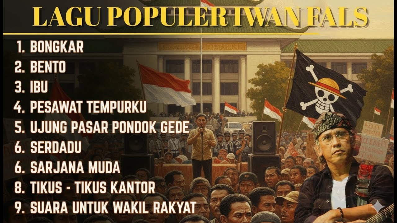 IWAN FALS FULL ALBUM | BONGKAR ,TIKUS TIKUS KANTOR, BERITA VLOG 29 AGUSTUS 2025