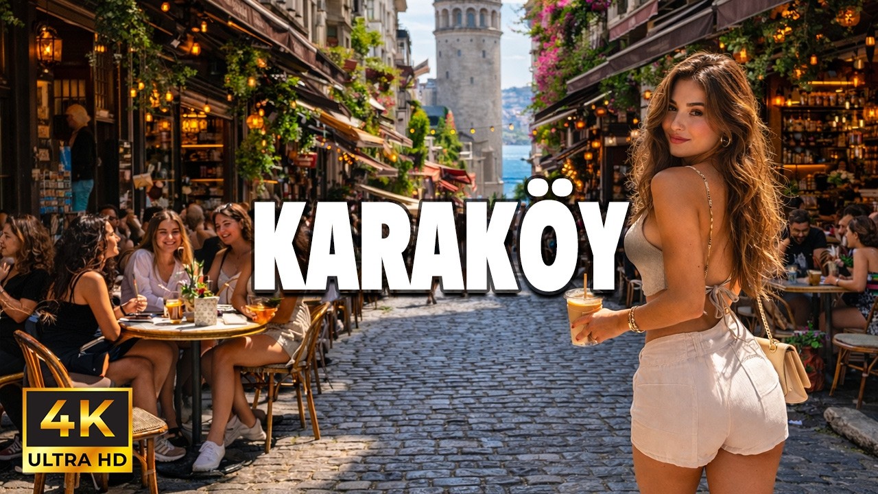 Morning Walk in Karaköy Istanbul | Cafés, Streets & Local Life (POV Walking Tour 4K)