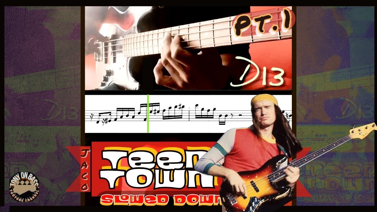 Jaco&rsquo;s &ldquo;Teen Town&rdquo; Slowed-Down🎸Pt.1 | Jaco Pastorius &bull; #bassguitar #basslessons