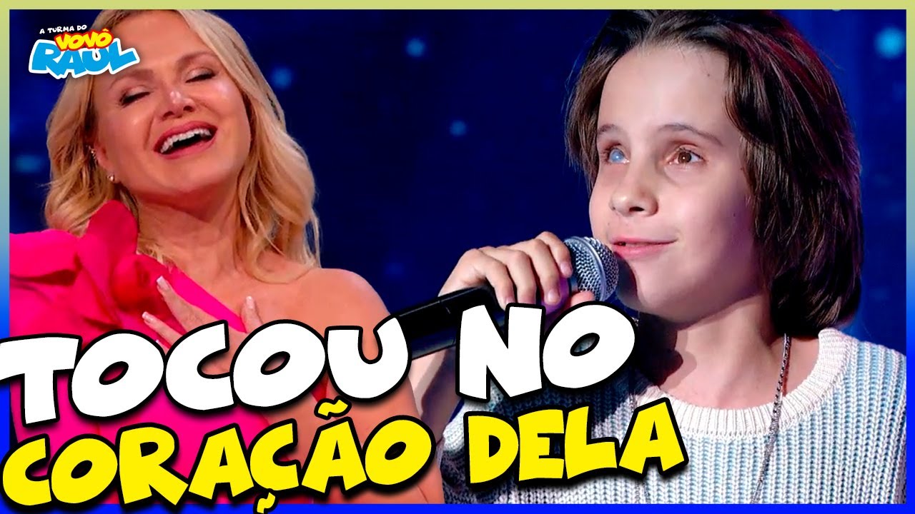 SAULO HOLZ  FEZ HOMENAGEM EMOCIONANTE A ELIANA NO PALCO DO RAUL GIL