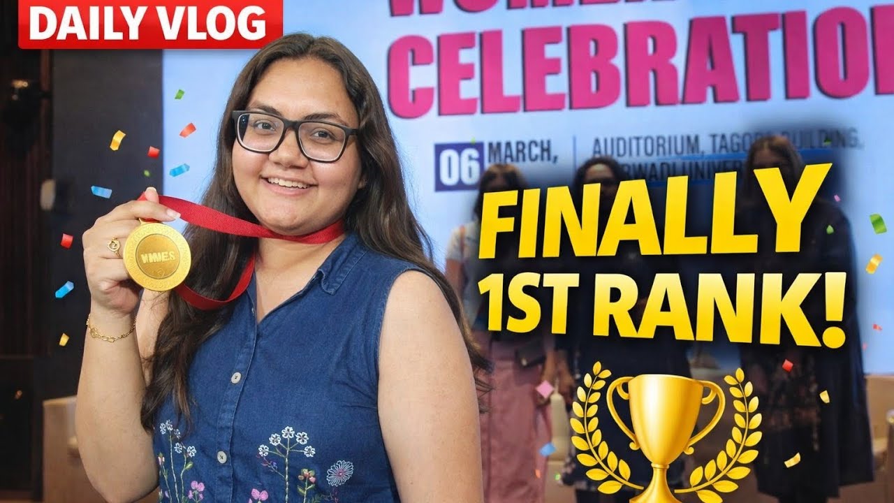 Cooking Competition ma 1st Rank 🏆 | Women’s Day Special Vlog | Meha Surani Vlogs||