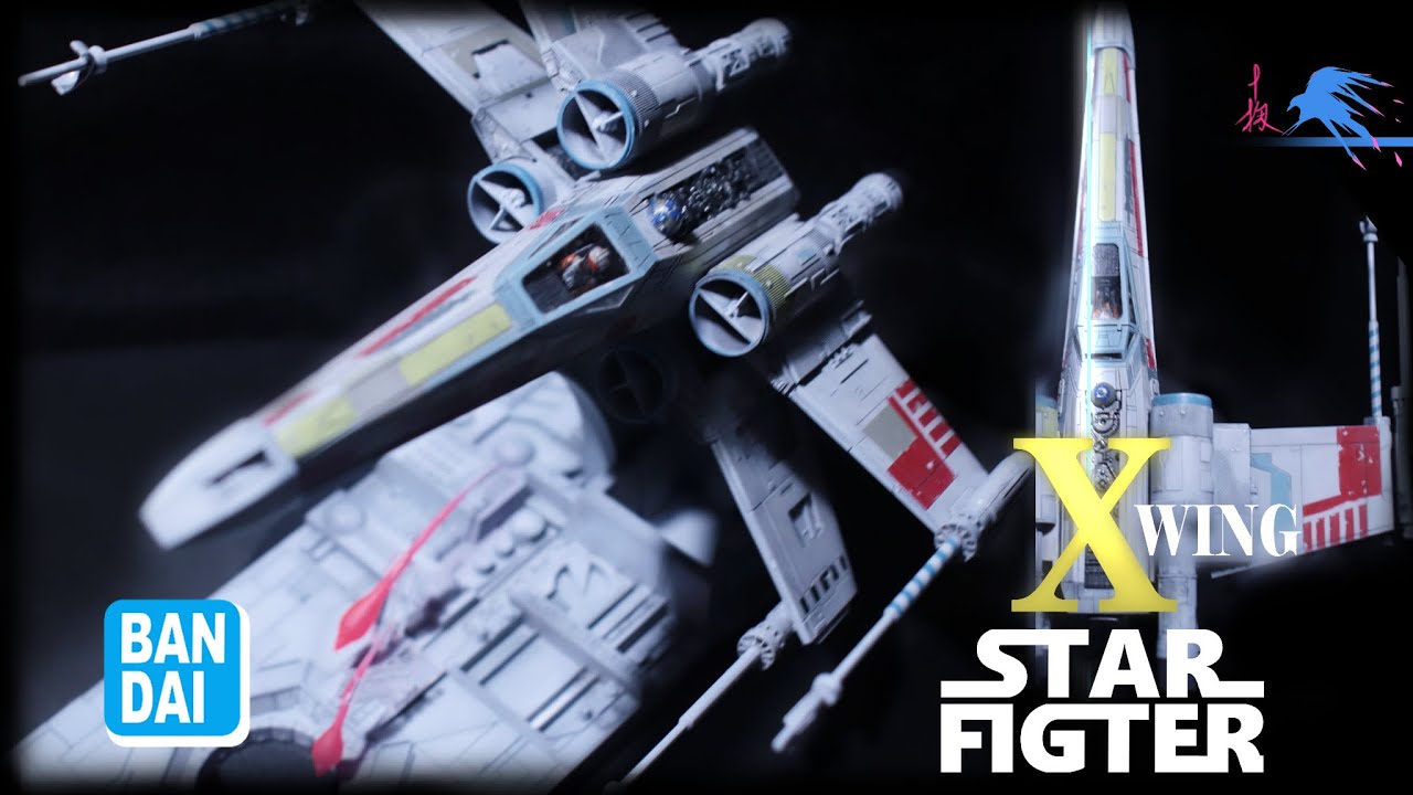【Scale Model】 X WING 1/72 BANDAI ‘STR WARS’- Full build
