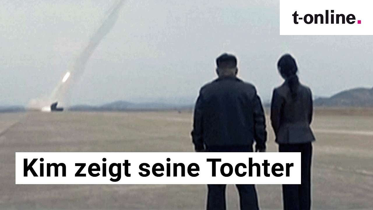 Nordkorea: Kim Jong Un zeigt seine Tochter bei Raketentests