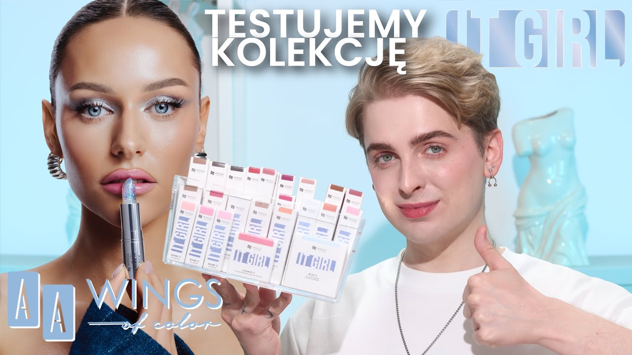WOW! Przegląd kolekcji IT GIRL od AA Wings of Color x Amelia Szczepaniak
