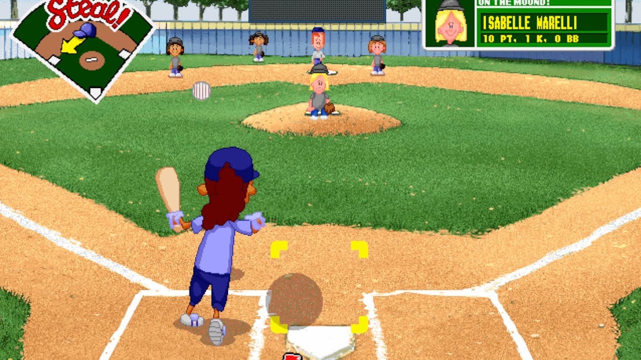 Backyard Baseball '97 (PC) - Gameplay