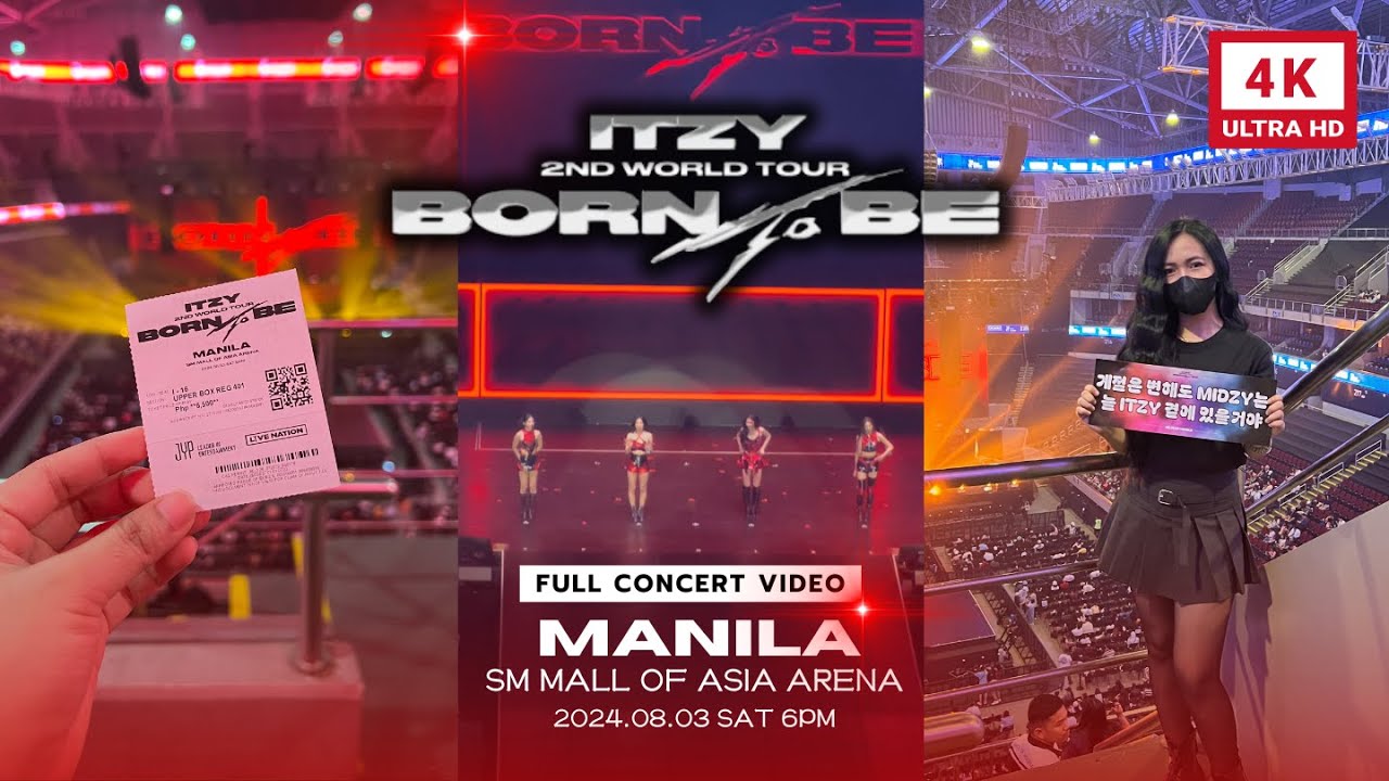 ITZY (Born To Be) Concert at MOA Arena 2024 | YANNA