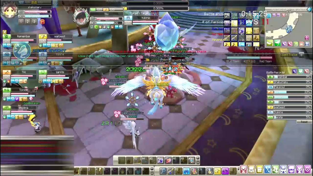 Eden Eternal Vendetta GVG Garden vs SoulBreaker 15-11-2020