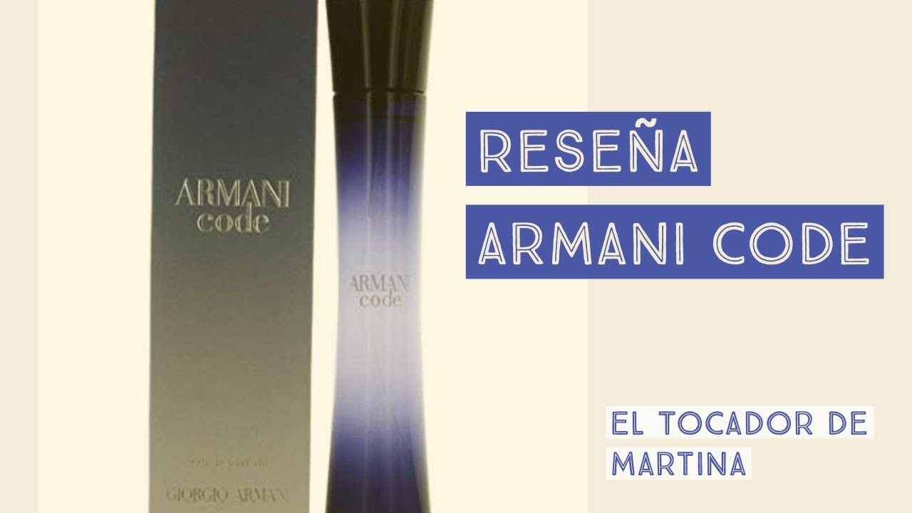 Armani Code edp: reseña en español
