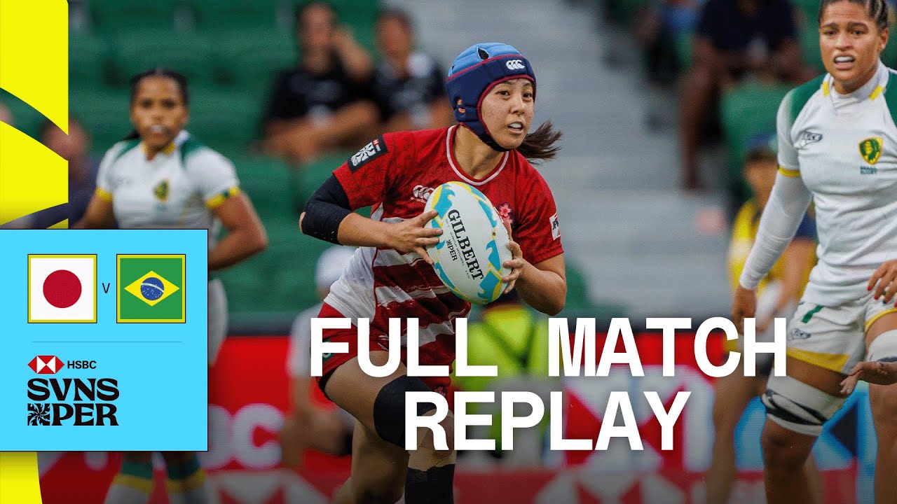CRAZY second-half comeback ⚡ | Japan v Brazil | Perth HSBC SVNS 2025 | Full Match Replay