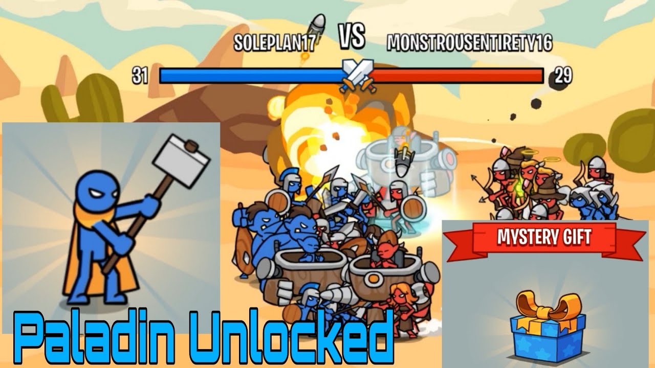Stick Battle: War of Legions-Paladin Unlocked!
