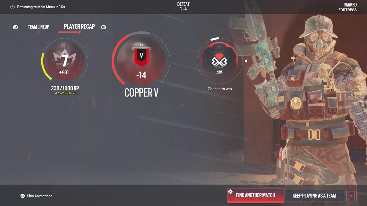 #R6#RANKED