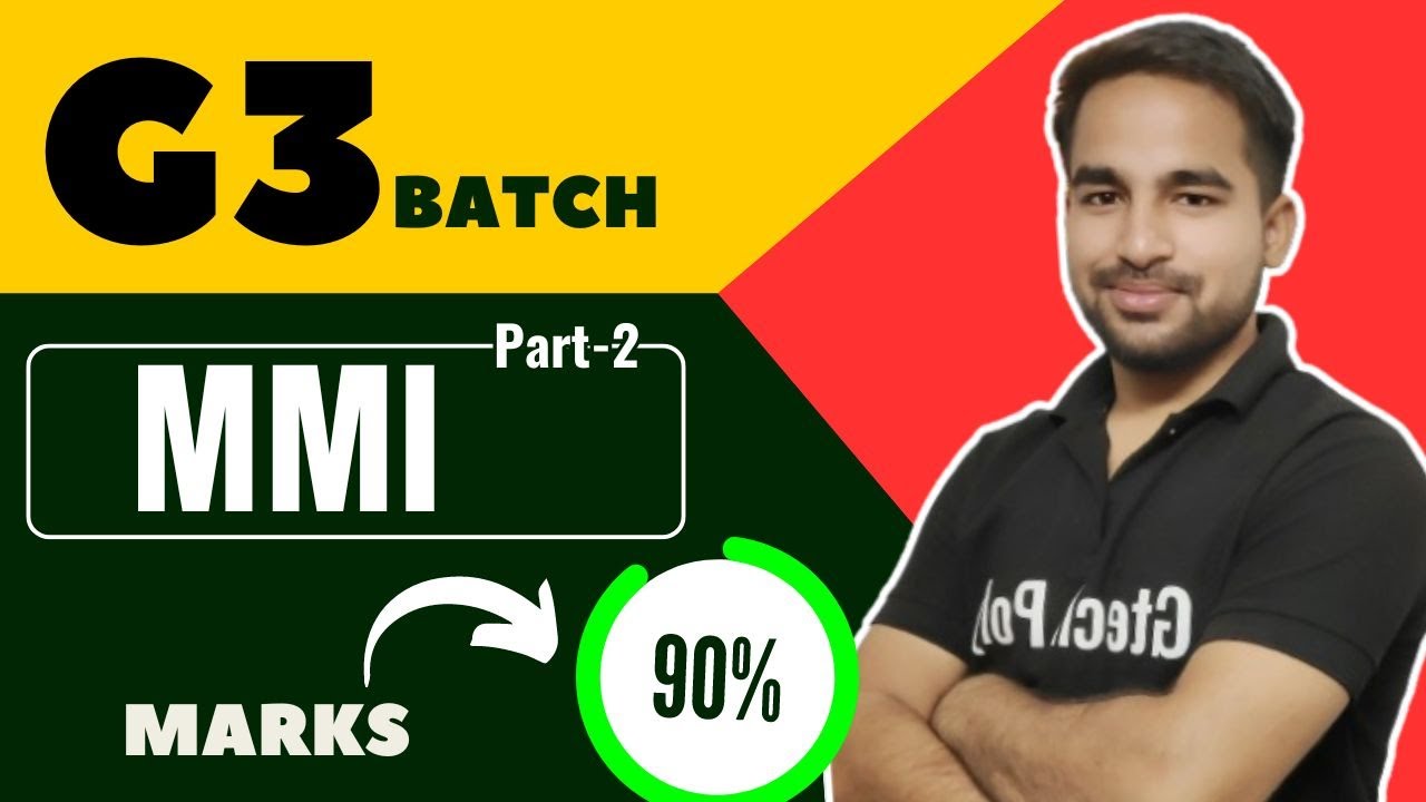 MMI| G3 Batch | Day-2 Bteup Exam 2024 | Polytechnic 6th Semester @gtechpoly