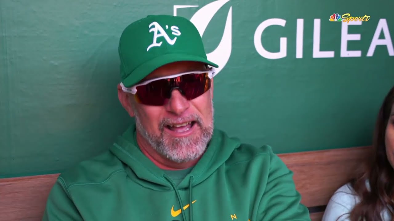 A's Manager Mark Kotsay on 