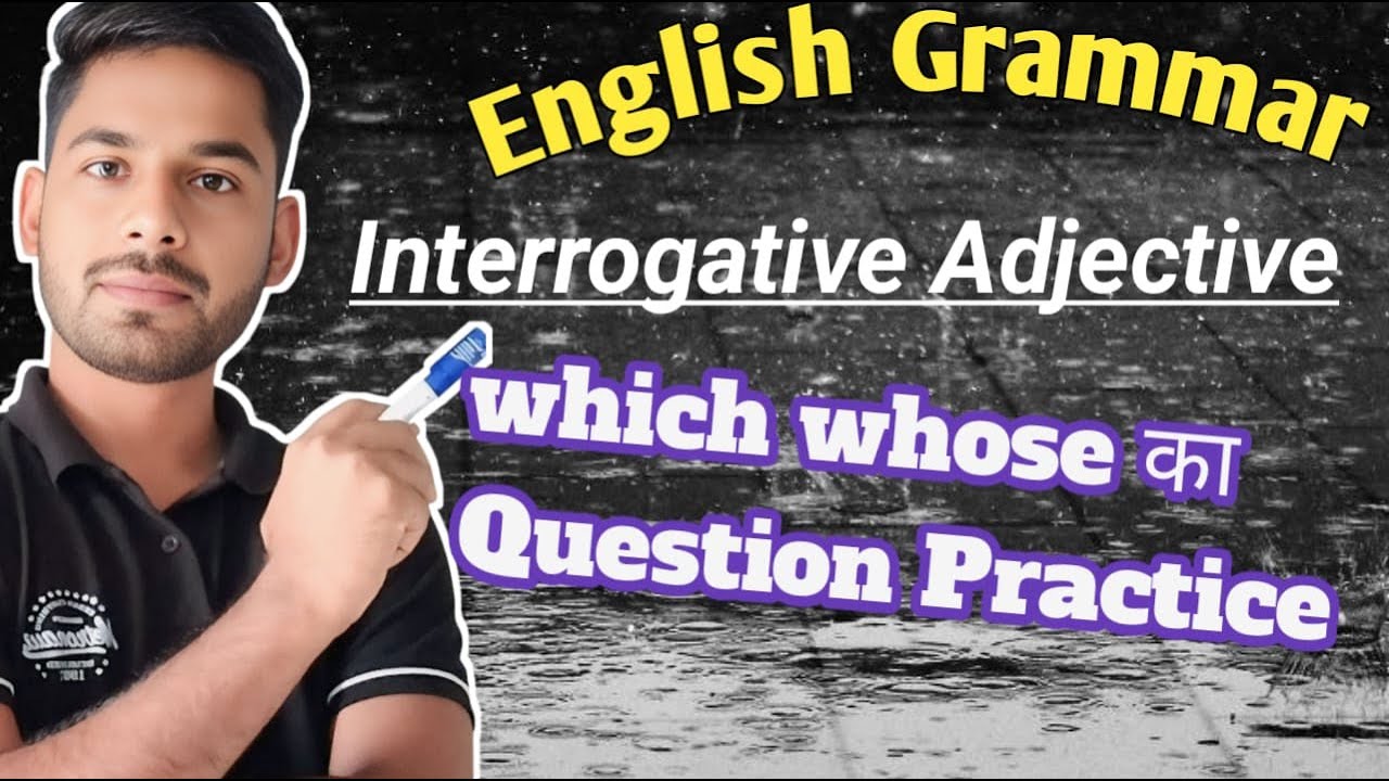 English Grammar || Which & Whose Question Practice |   #education #english grammar