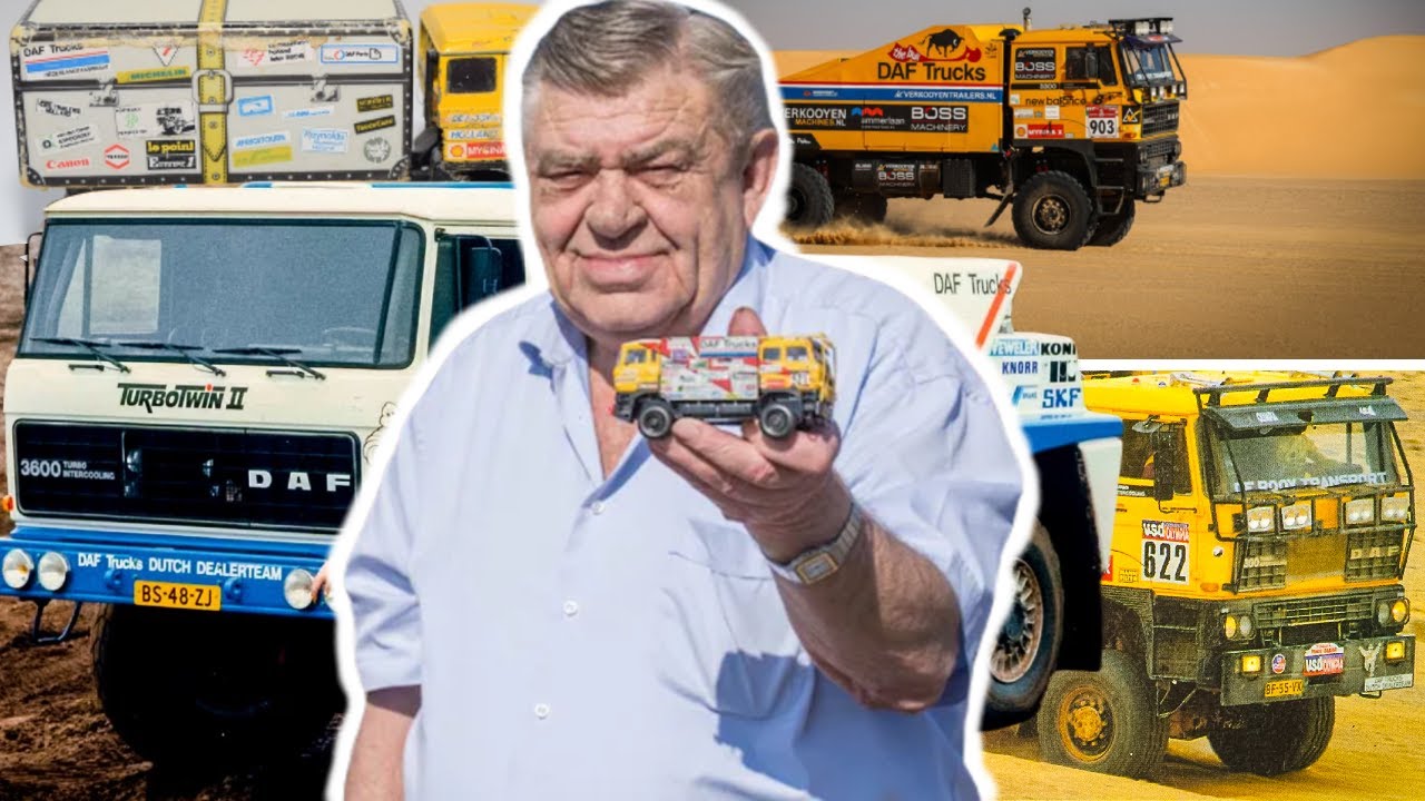Jan De Rooy, la LÉGENDE du Paris-Dakar !
