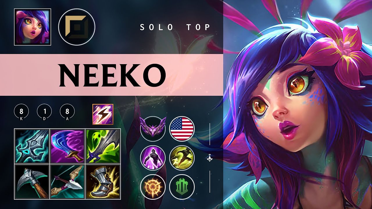 Neeko Top vs Ryze - NA Master Patch 26.01