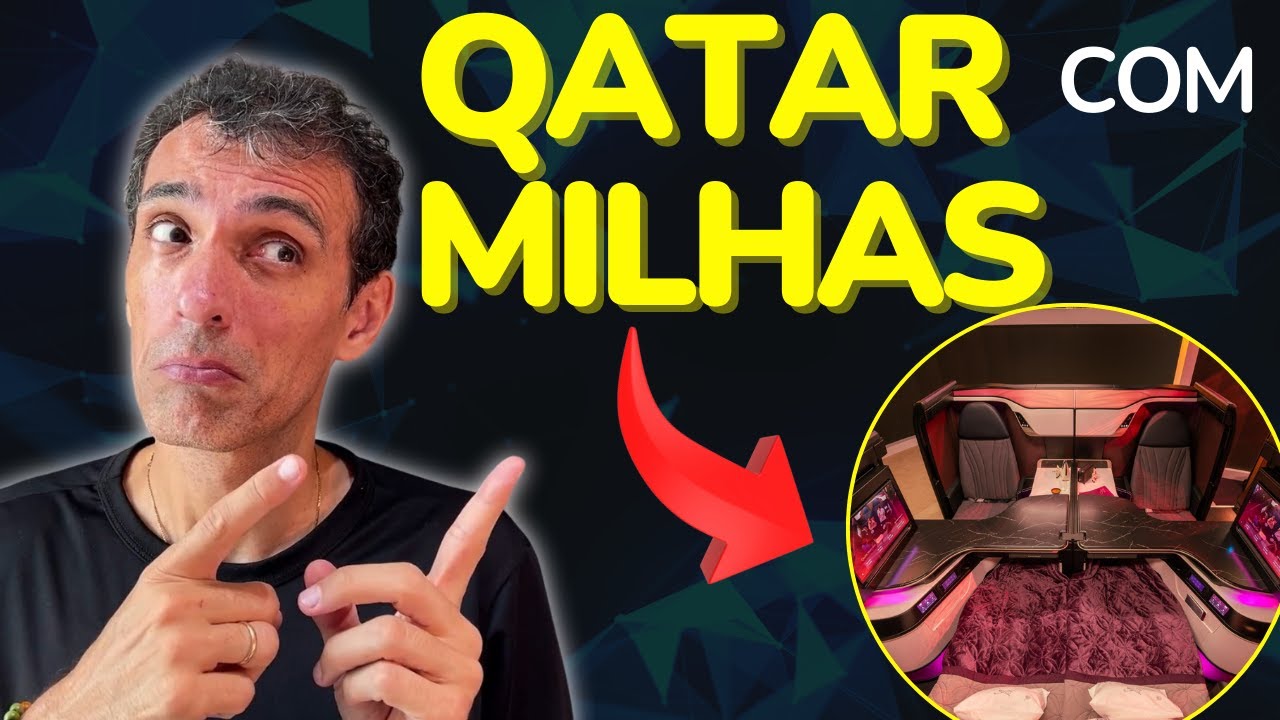 Como EMITIR PASSAGEM QATAR com MILHAS