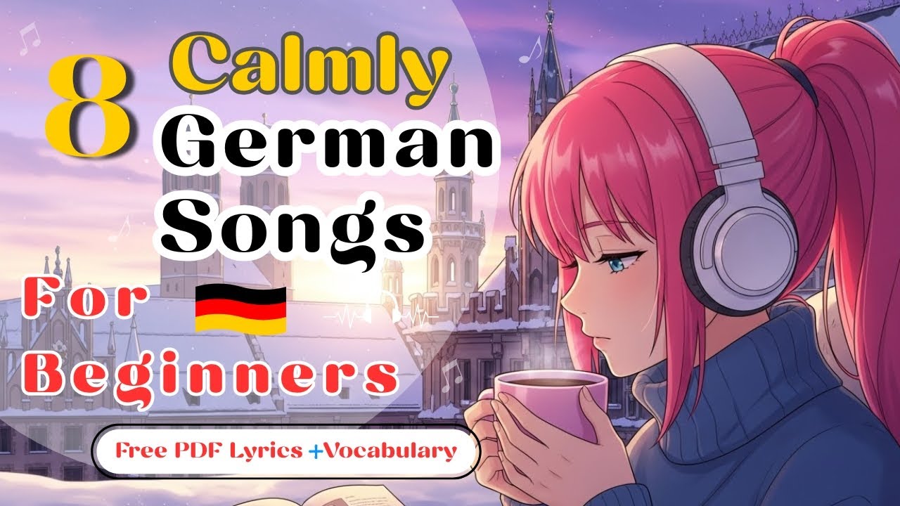 A Calm New Beginning 🇩🇪🎧 German Songs for Beginners (A1–B1) | Learn German with Music