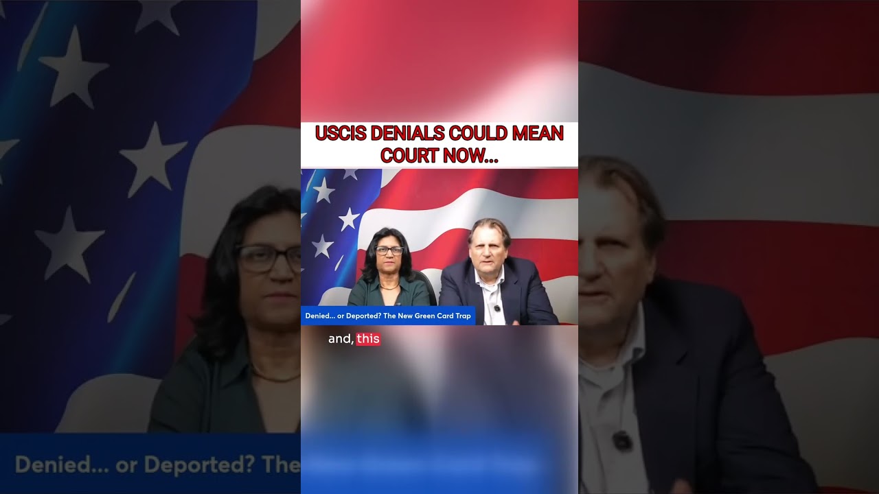 USCIS DENIALS COULD MEAN COURT NOW
