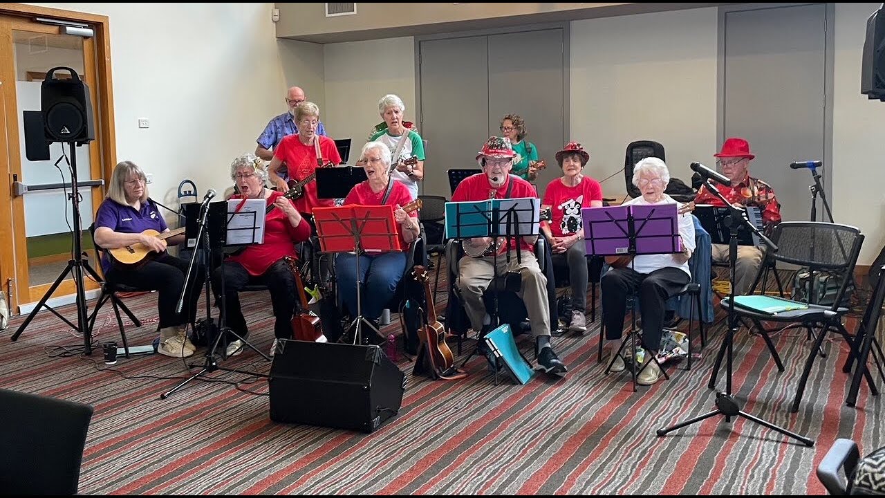 Whittlesea ukes Christmas songs Seniors 26 11 25