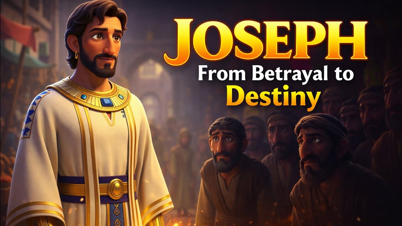 JOSEPH : Betrayed by His Brothers, Raised by God | A Powerful Bible Story That Will Change You