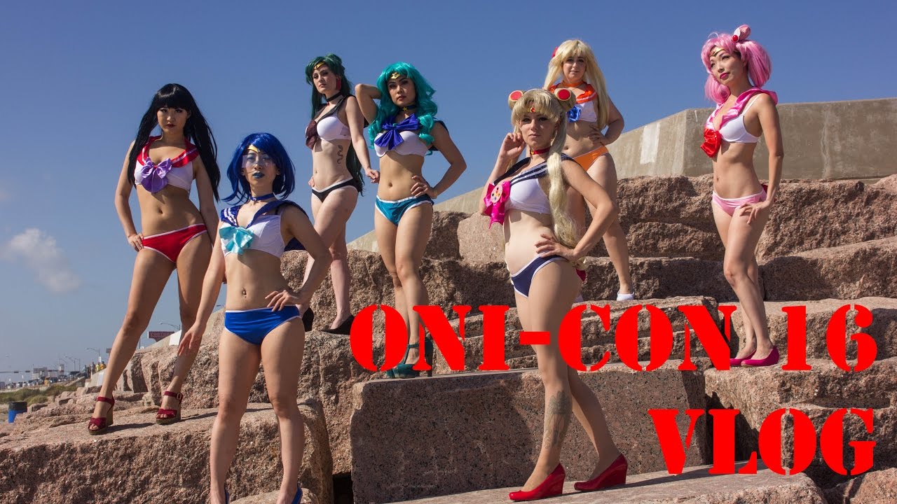 Oni-con '16 Vlog: Sailor Moon Swimsuit Shoot