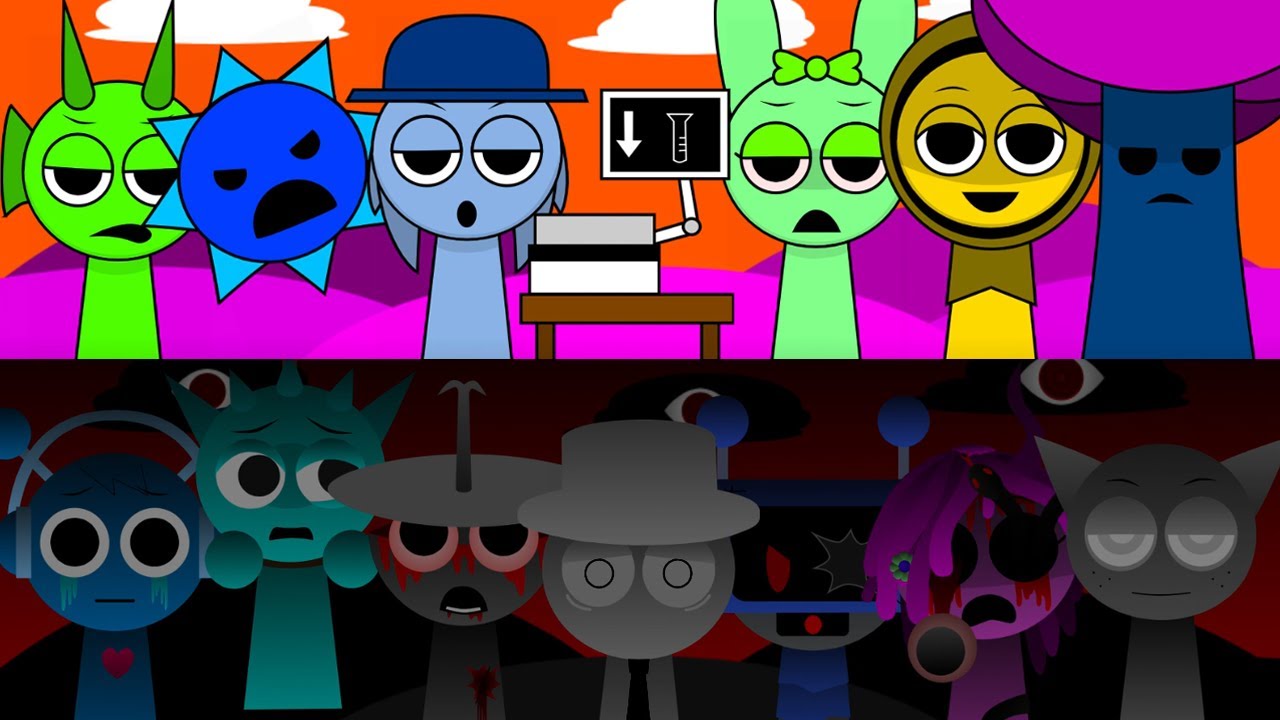 Sprunki 2p Mod 😱😍😱 Incredibox Sprunki Song