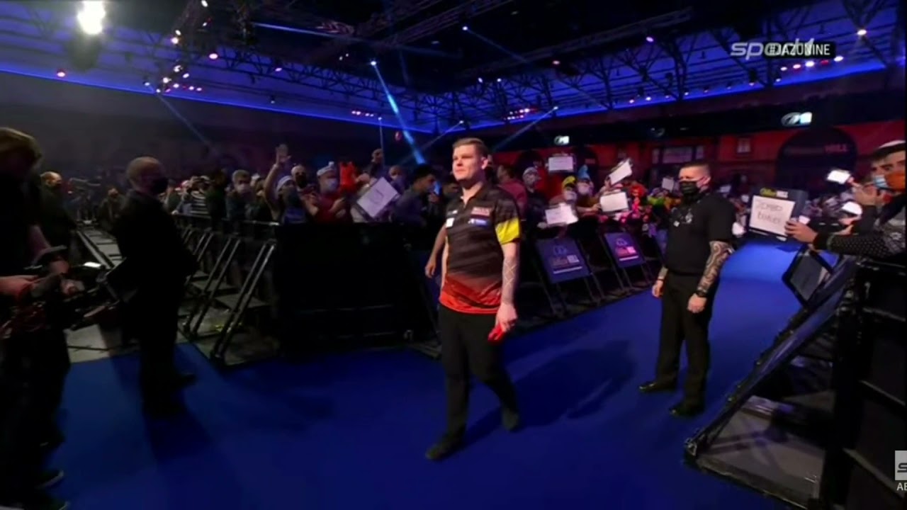 Mike De Decker Walk on - World Darts Championship 2022 Round 2