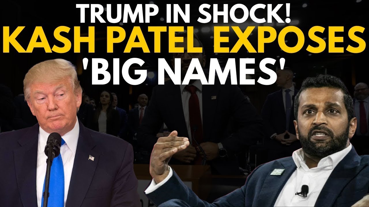 FBI Director LIVE | Kash Patel Reveals SHOCKING NEW Names In Epstein Files | US Senate-Donald Trump