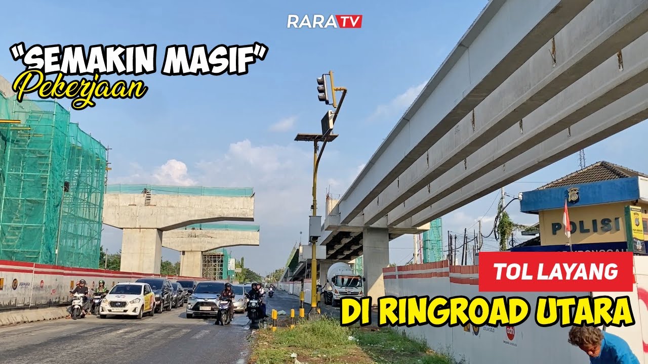 Kabar Terbaru‼️Jalan Tol Melayang Di Yogyakarta Semakin Nyata
