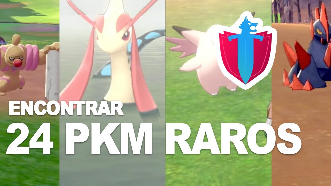 Encontrar 24 Pokemon Raros en el Área Silvestre
