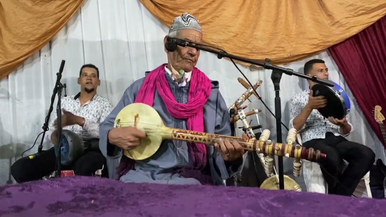 مع الفنان مولاي أحمد إحيحي بسيدي بيبي