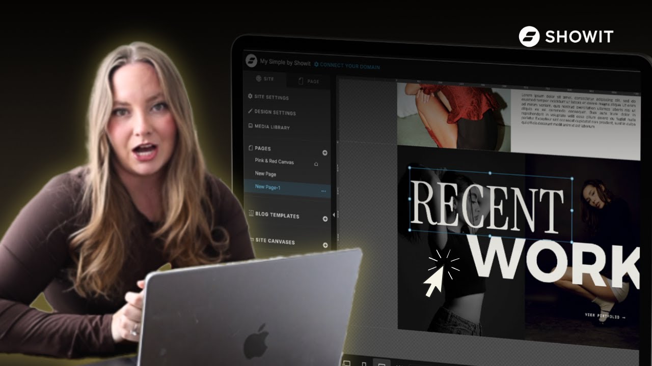 Showit Website Tutorial: Eye-Catching Text Animations [With & Without Code]