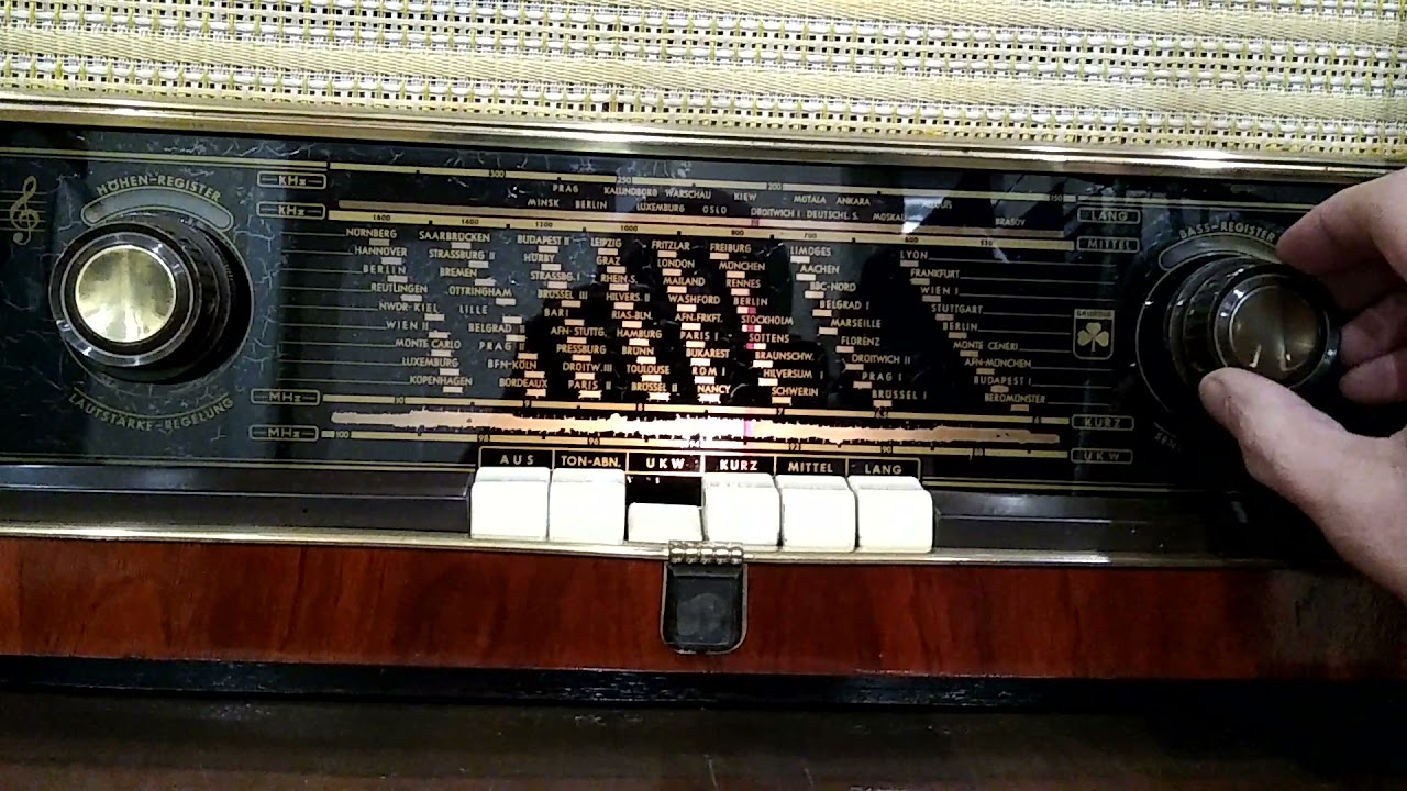 Grundig Type 3010 short demo after resto.