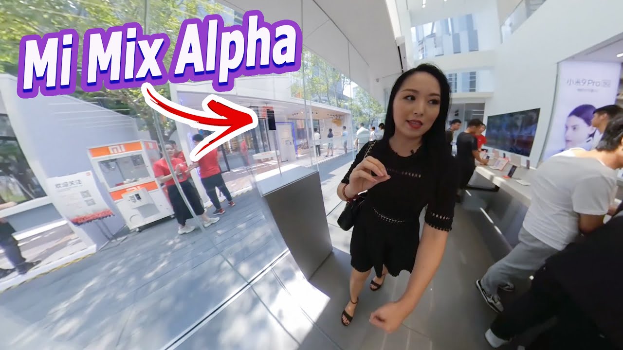Xiaomi esta loja tem Mix Alpha !!!