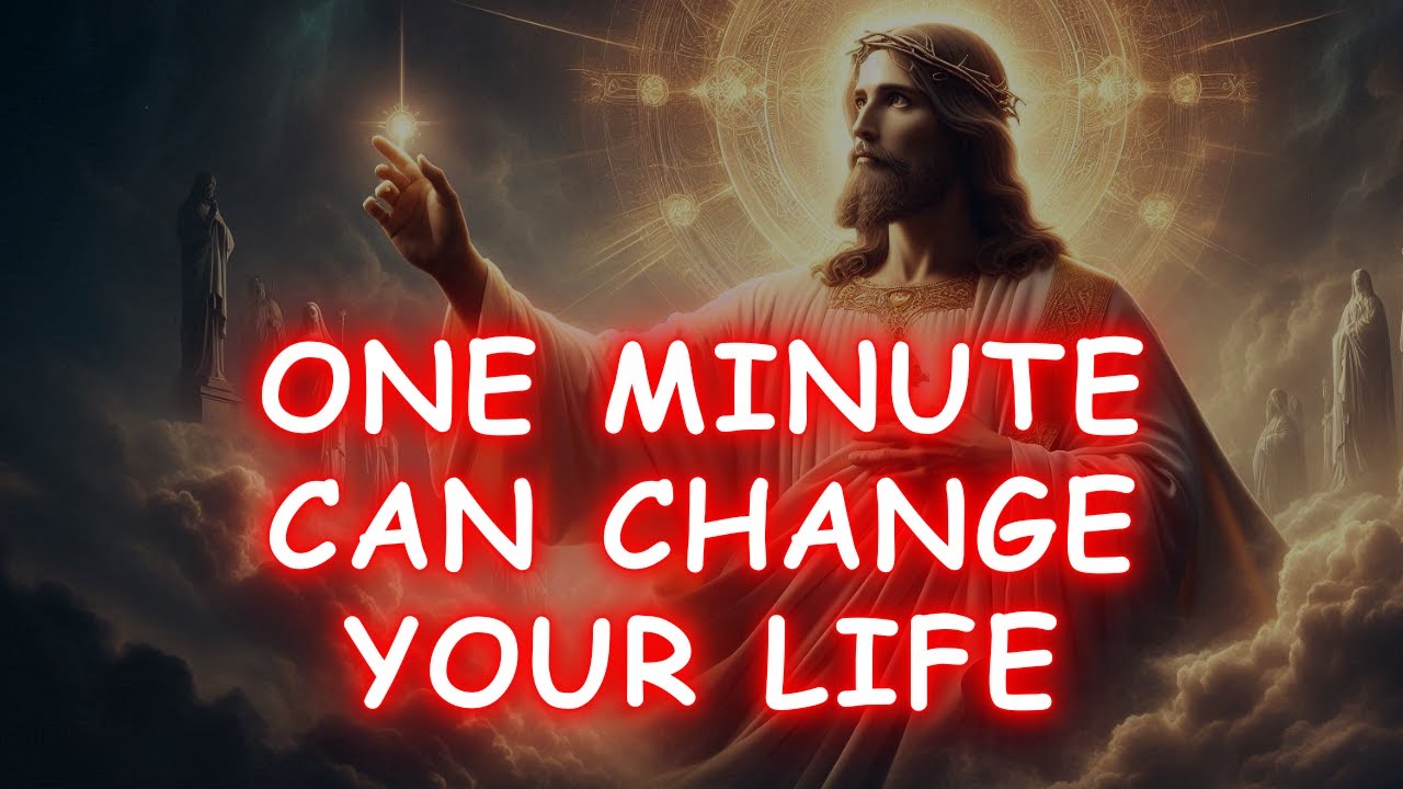 One minute can change your Life✝️God message #affirmations #godmessage #jesusmessage
