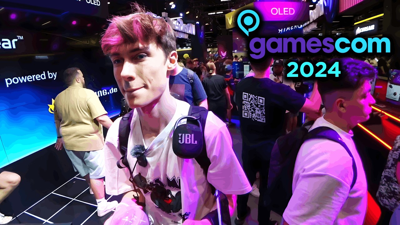 GAMESCOM 2024 FREITAG😅 AUCH MAL DEN VORTEIL DES STREAMS NUTZEN 🎮 IRL