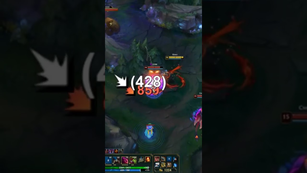 one shot + E = fast tp xD / shaco sup 14.4
