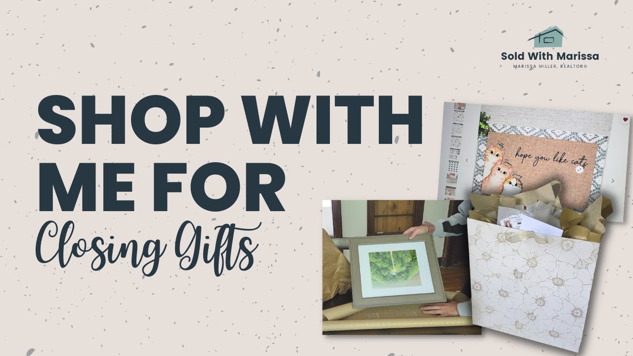 Shop With Me for Closing Gifts | Real Estate Agent VLOG