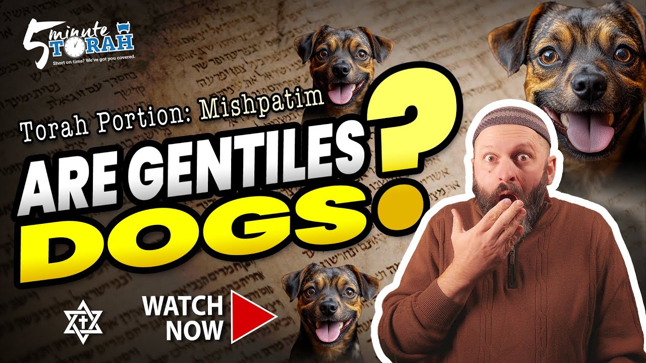 5 Minute Torah: Mishpatim | Are Gentiles Really Dogs???