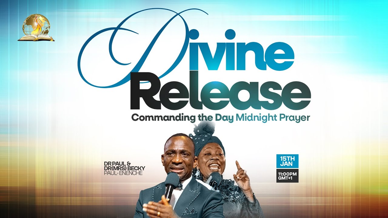 COMMANDING THE DAY MIDNIGHT PRAYER || DIVINE RELEASE || 15-01-2026