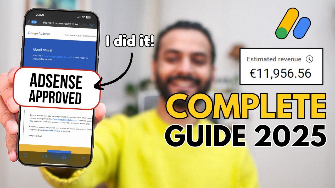 10 MUST-KNOW Tips Before Applying for Google AdSense in 2025!
